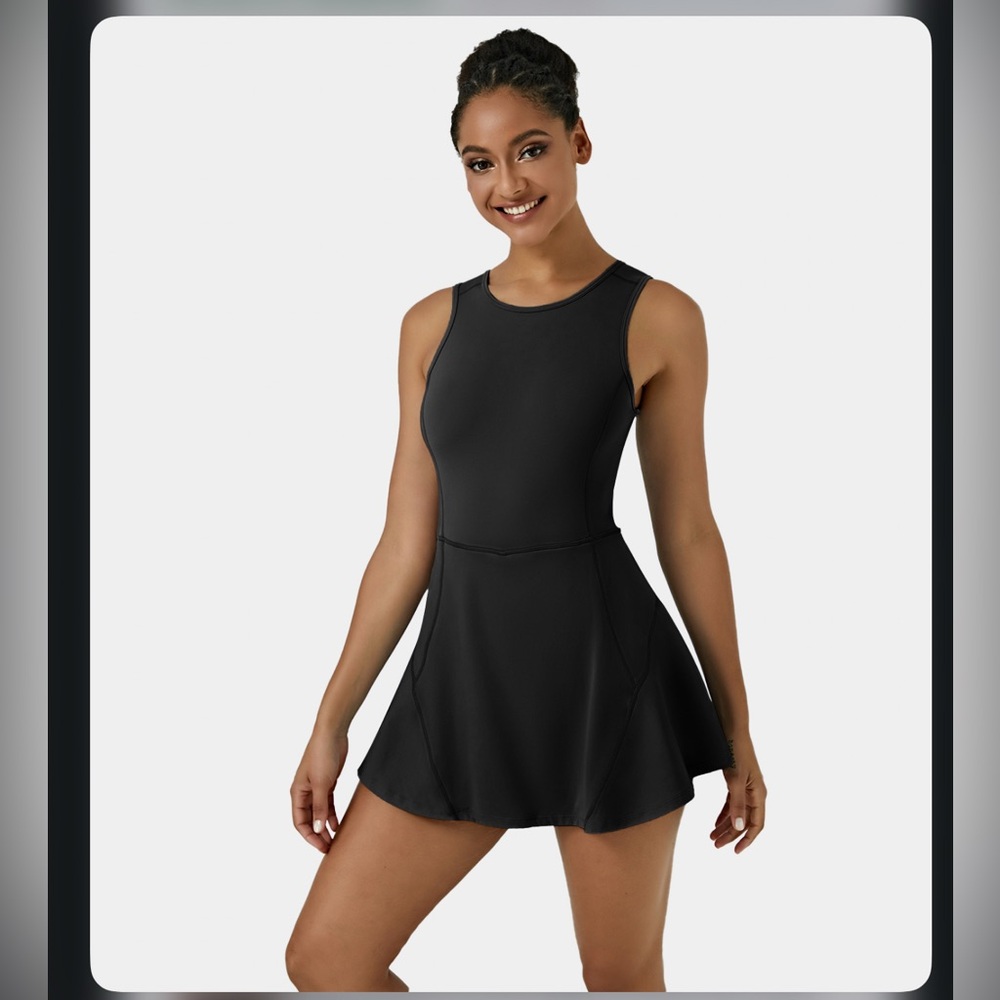 Halara Everyday Stretchy 2-in-1 Flare Pickleball Dress